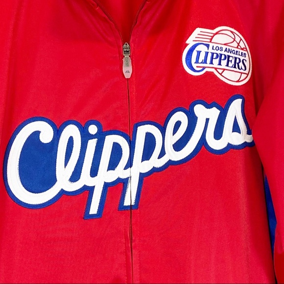 NBA Majestic Los Angeles Clippers Full Zip Jacket